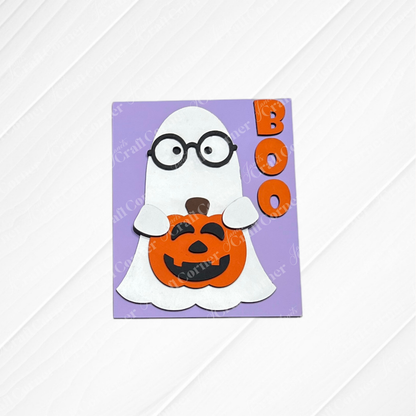 Halloween Switchable Farmhouse Signs - DIY home decor craft kit - Choice of 3