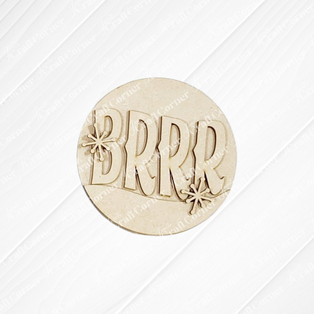 Winter Snowman Decor Set - DIY seasonal home decor craft kit - Choice of 5