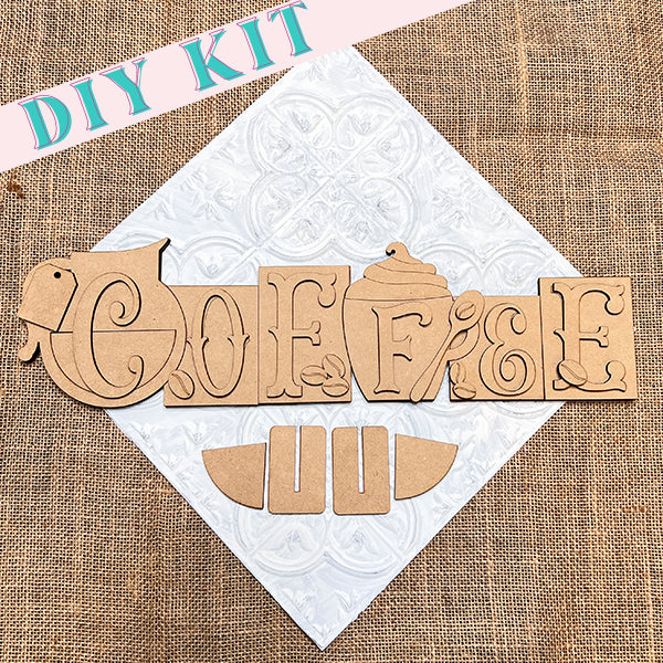 Coffee Word Block