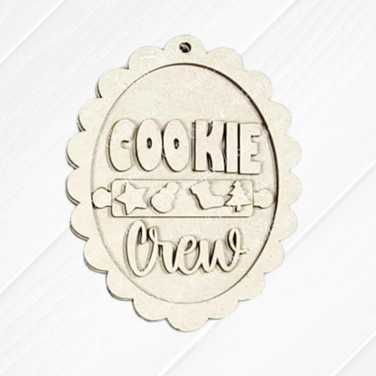 Christmas Baking Ornaments - DIY craft kit - choice of 5