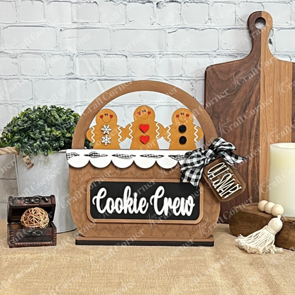 Basket Classic Interchangeable Base - DIY home decor craft kit - Set of 1