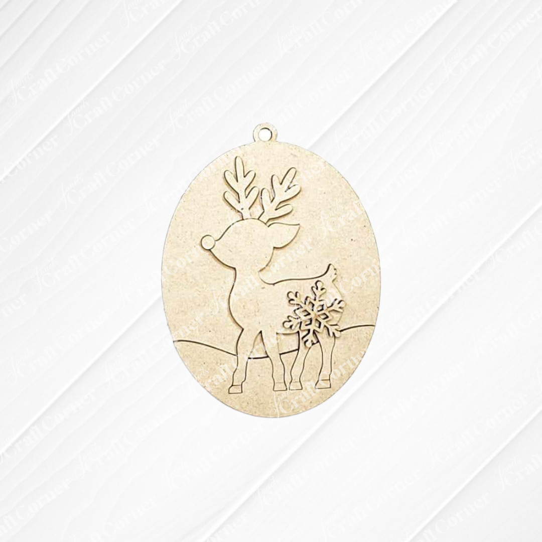 Oh Deer Ornaments - DIY craft kits - Choice of 4
