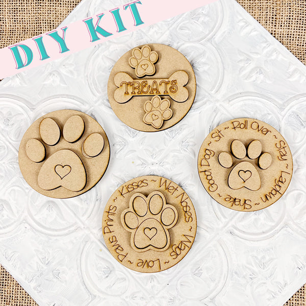 Dog Treats Jar Interchangeable Set