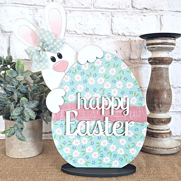 Easter Bunny Egg Shelf Sitter
