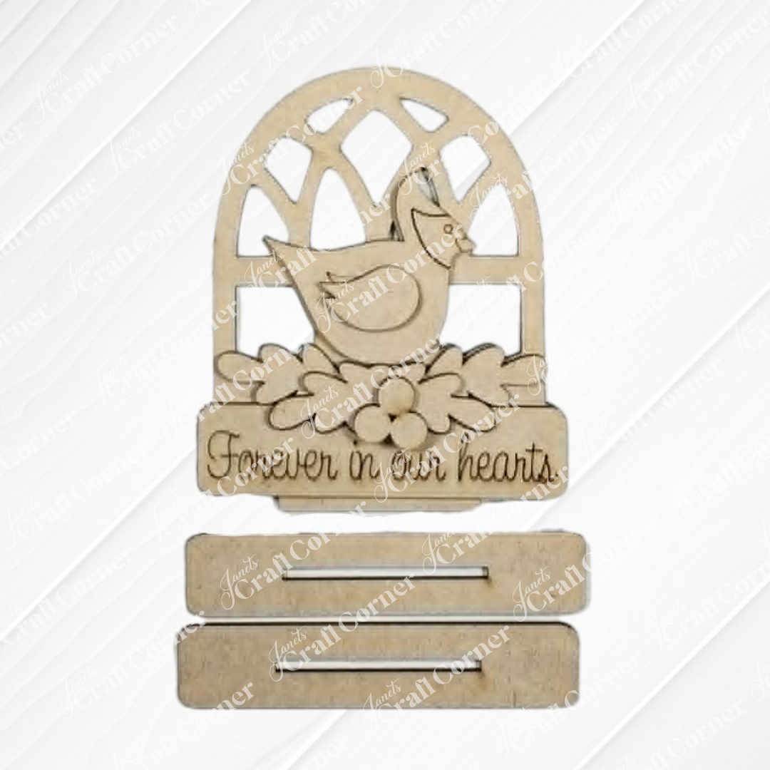 Cardinal Decor Set - DIY home decor craft kit - Choice of 4
