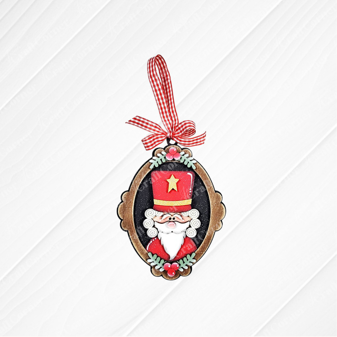 Nutcracker Ornaments - DIY holiday craft kit - Choice of 2