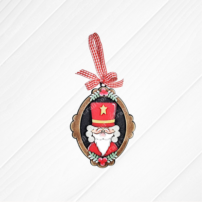 Nutcracker Ornaments - DIY holiday craft kit - Choice of 2