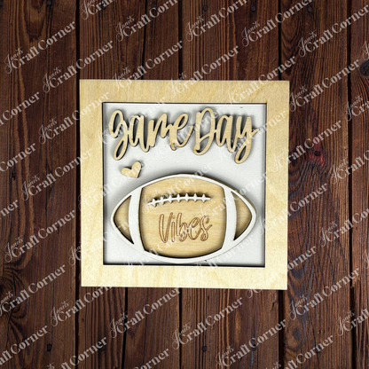 Football Decor Set - DIY craft kit - Choice of 5