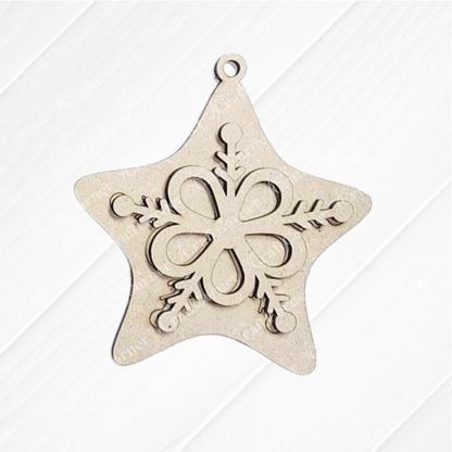 Gingerbread Iced Cookie Ornaments - DIY holiday craft kit - Choice of 6