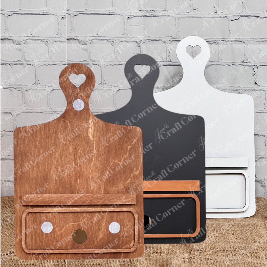 Breadboard Classic Interchangeable Base – DIY home décor craft kit – Set of 1