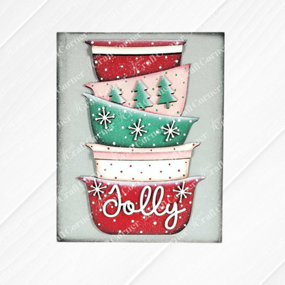 Christmas Baking Switchable Farmhouse Signs - DIY craft kit - Choice of 3