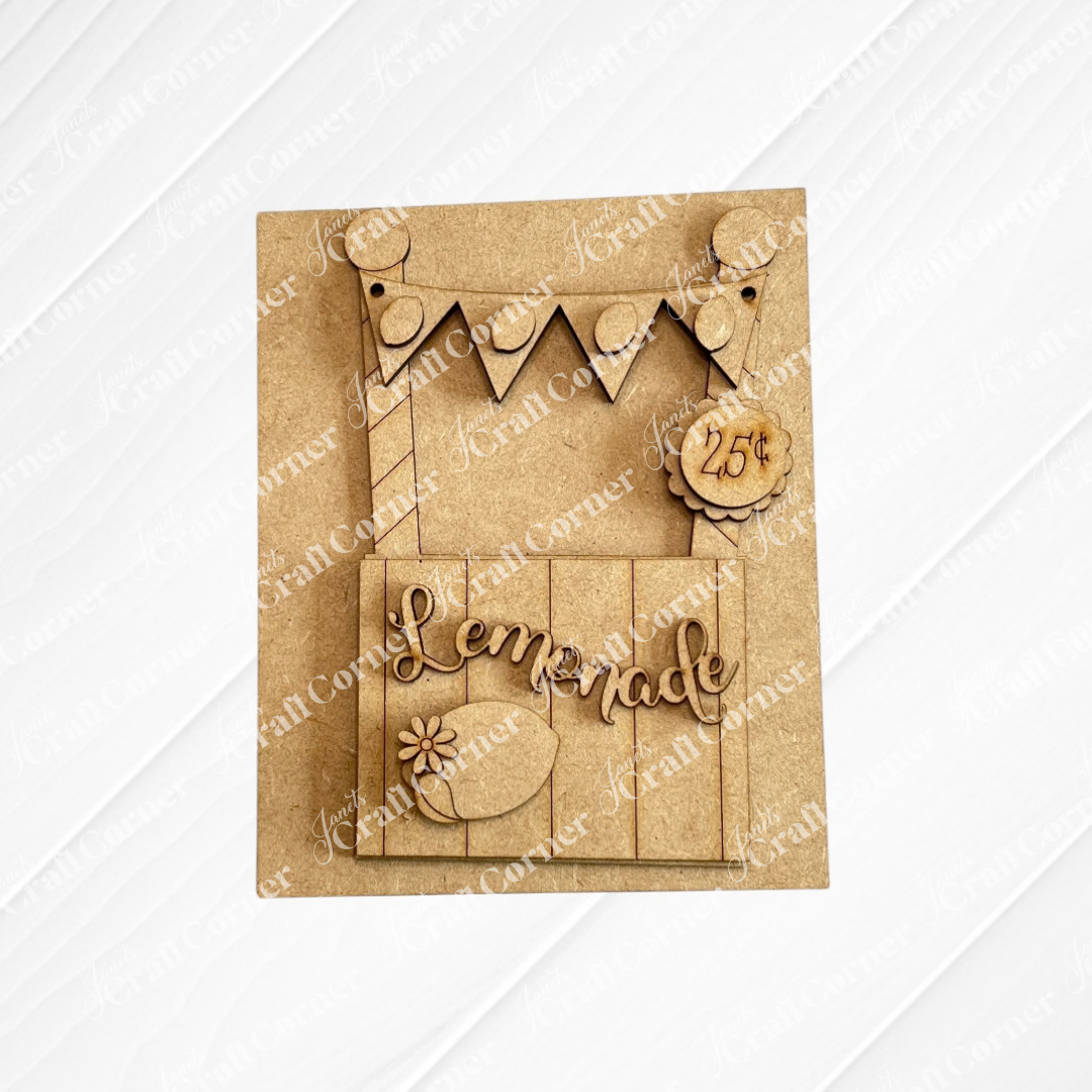 Summer Switchable Farmhouse Signs - DIY home decor craft kit - Choice of 3