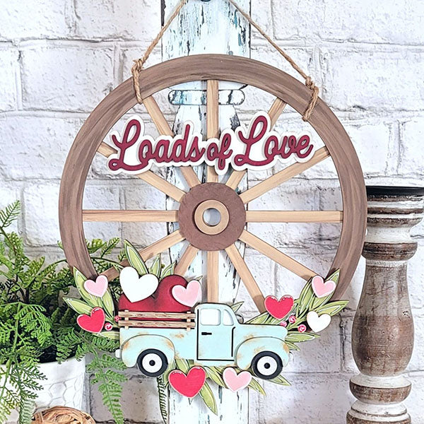 Loads of Love Wagon Wheel Overlay