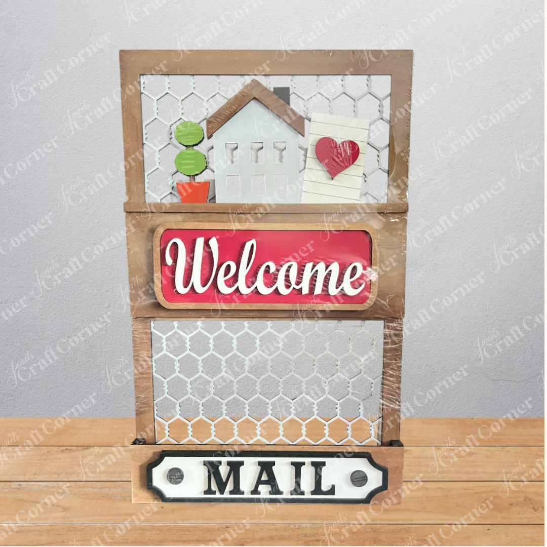 Mail Sorter Interchangeable Base - Painted