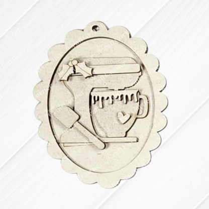 Christmas Baking Ornaments - DIY craft kit - choice of 5