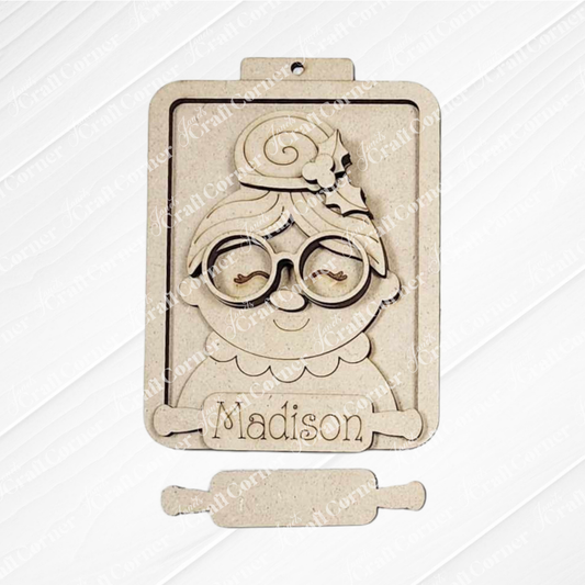 Personalized Ornaments - DIY holiday craft kit - Choice of 3