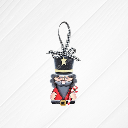 Nutcracker Ornaments - DIY holiday craft kit - Choice of 2