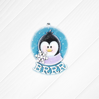 Winter Penguin Ornaments - DIY holiday craft kit - Choice of 3