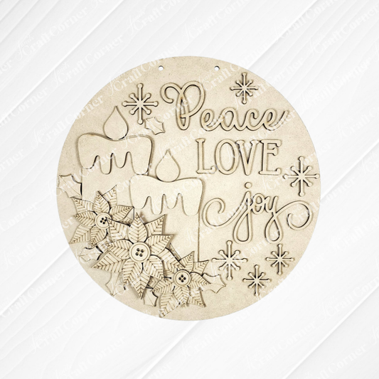 Poinsettia Wall Hanger