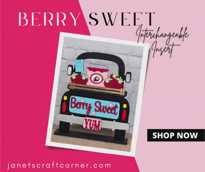 Berry Sweet Interchangeable Insert - Painted