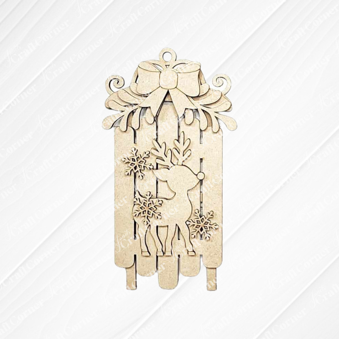 Oh Deer Ornaments - DIY craft kits - Choice of 4