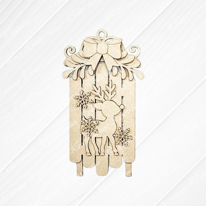 Oh Deer Ornaments - DIY craft kits - Choice of 4