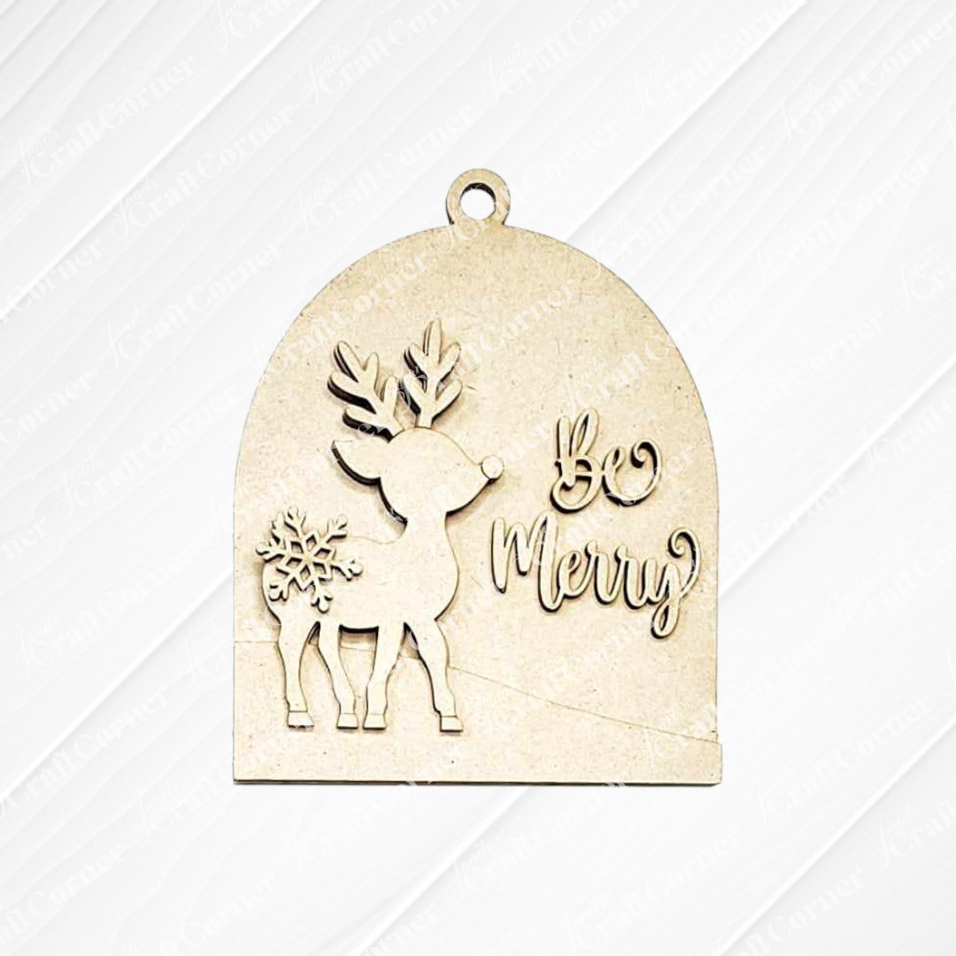 Oh Deer Ornaments - DIY craft kits - Choice of 4