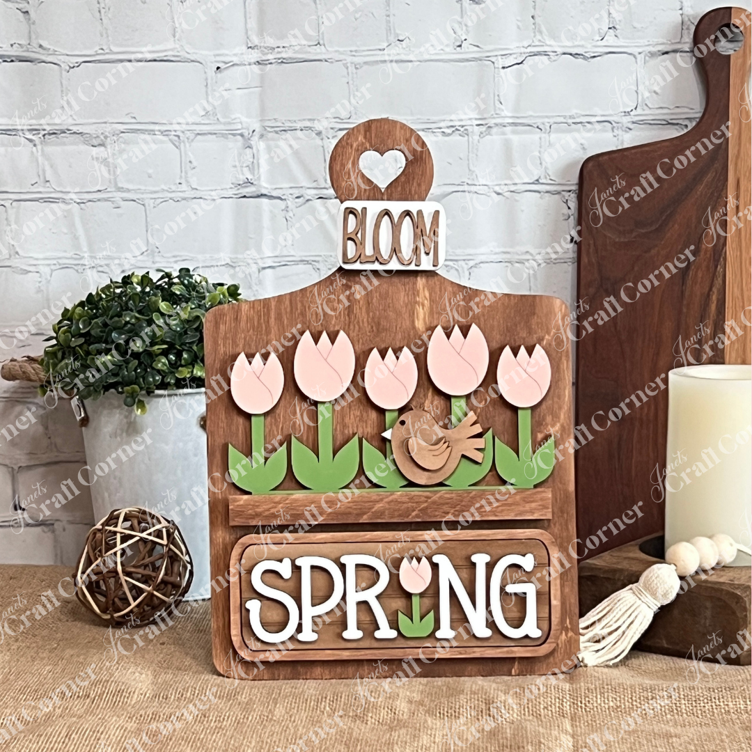Breadboard Classic Interchangeable Base – DIY home décor craft kit – Set of 1