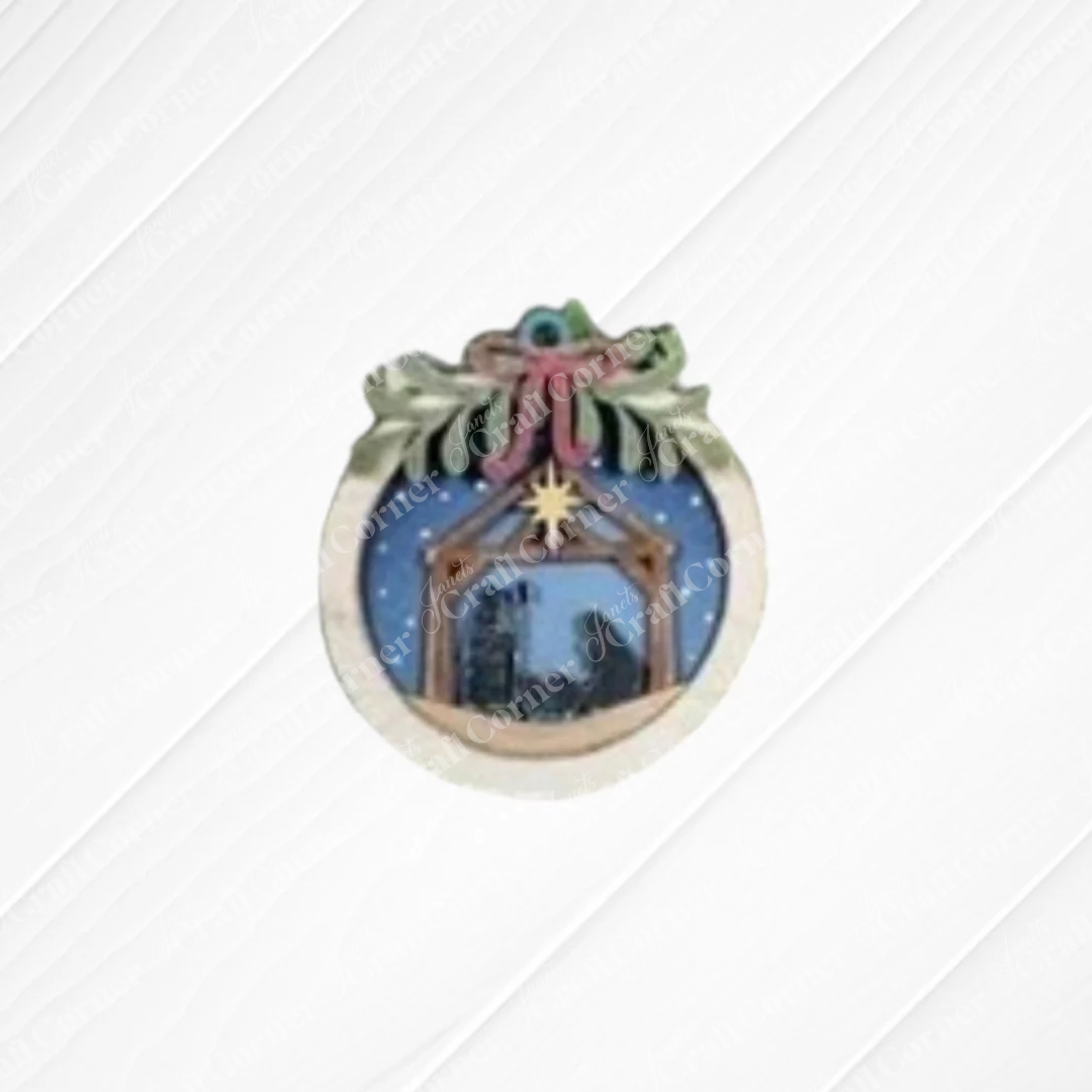 Nativity Ornaments -Painted