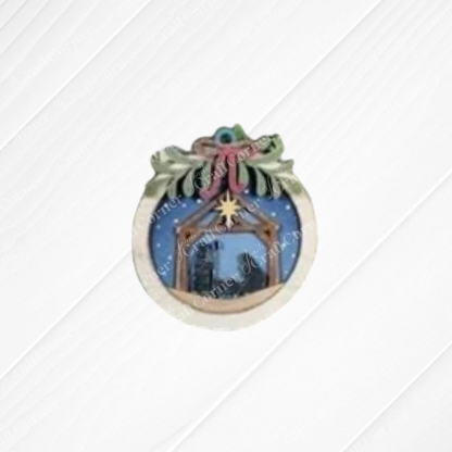 Nativity Ornaments -Painted