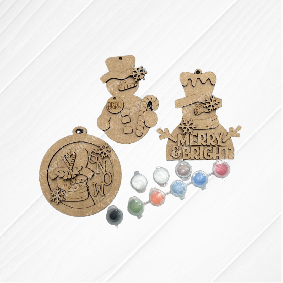 September 2026 - Sweet Winter Snowmen - Ornament Club Repurchase