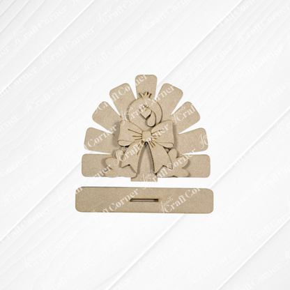 Turkey & Pilgrim Mini Shelf Sitters - DIY home decor craft kit - Choice of 3