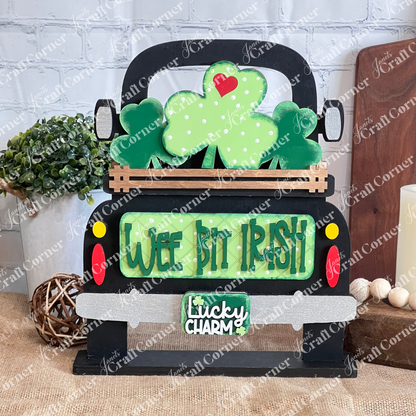 Antique Truck Classic Interchangeable Base – DIY home décor craft kit – Set of 1
