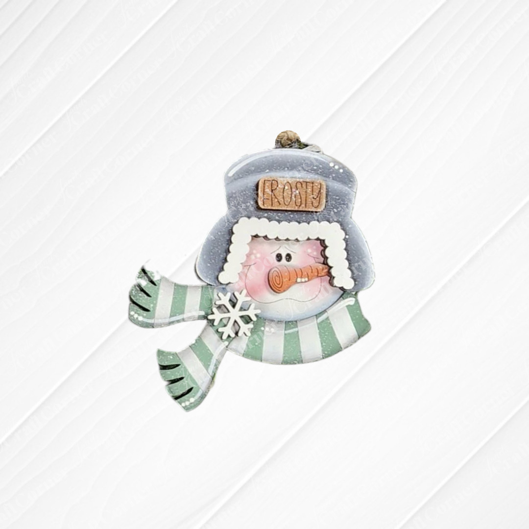 Winter Snowman Ornaments - DIY craft kits - Choice of 4