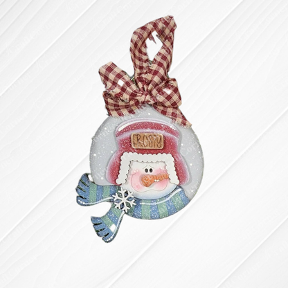 Winter Snowman Ornaments - DIY craft kits - Choice of 4