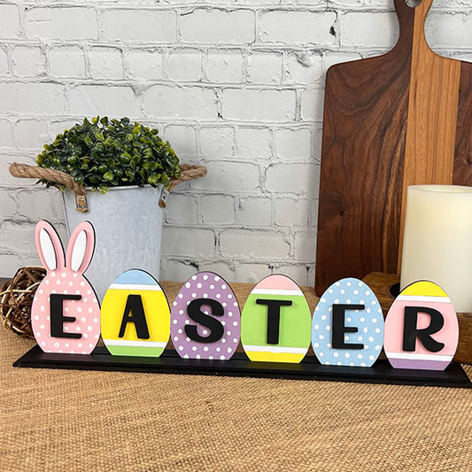 Easter Egg Mantel Shelf Sitter