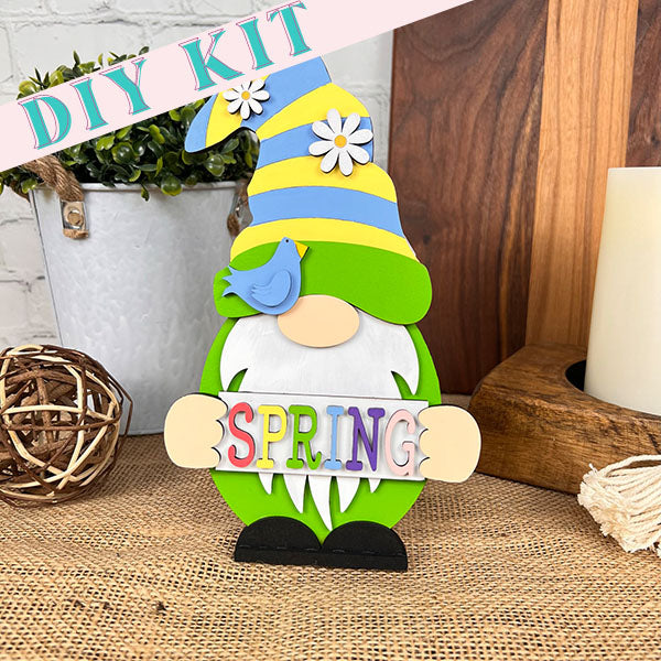Spring Sign Gnome