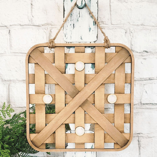 Interchangeable Woven Basket Door/Wall Hanger